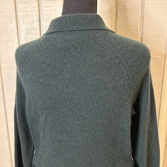 Frame Le Side Tie Crop Sweater, size medium.  Some light pilling (see pictures). - Picture 4 of 7